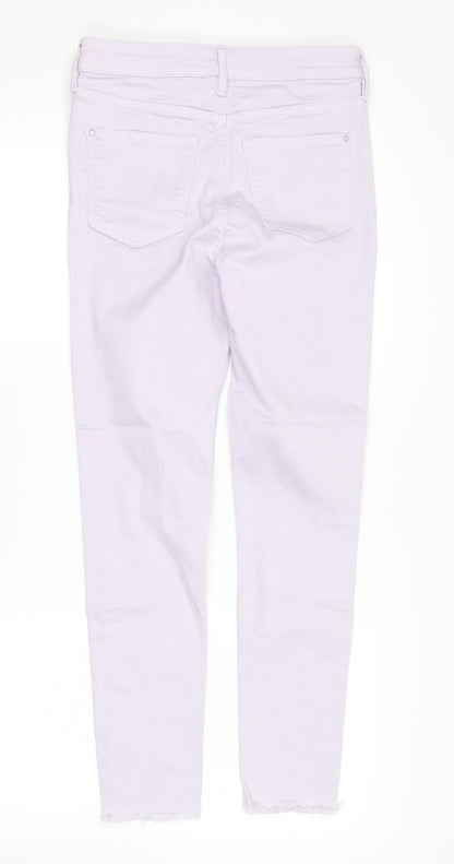 F&F Womens Purple   Skinny Jeans Size 10
