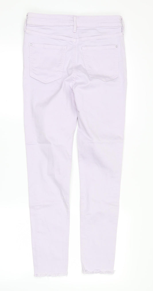 F&F Womens Purple   Skinny Jeans Size 10