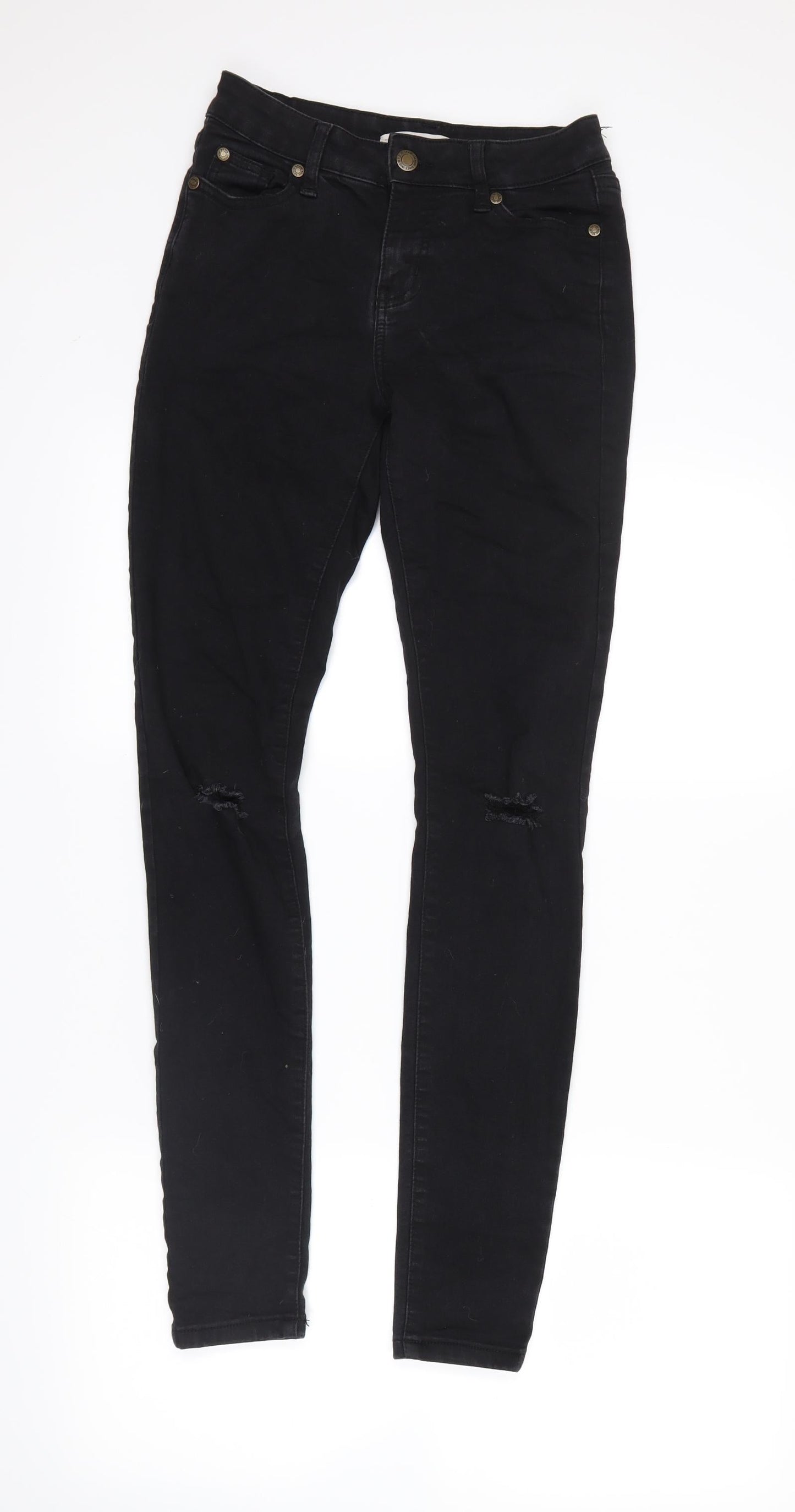 brave soul london Womens Black  Denim Skinny Jeans Size 8