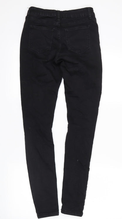 brave soul london Womens Black  Denim Skinny Jeans Size 8
