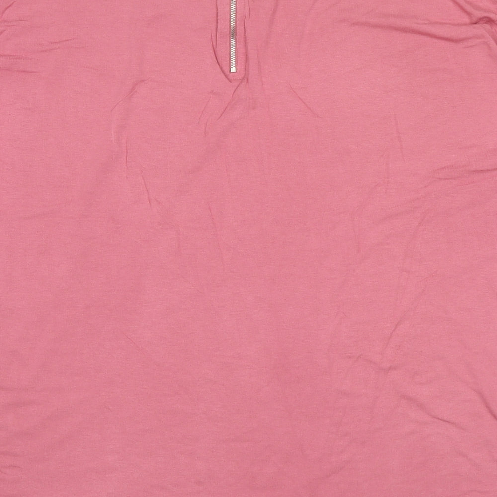 Womens UK Size 18 Select Pink Basic Blouse