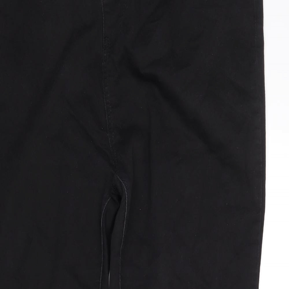 alexa Mens Black  Denim Straight Jeans Size 48 in L26 in