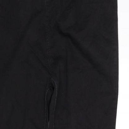 alexa Mens Black  Denim Straight Jeans Size 48 in L26 in