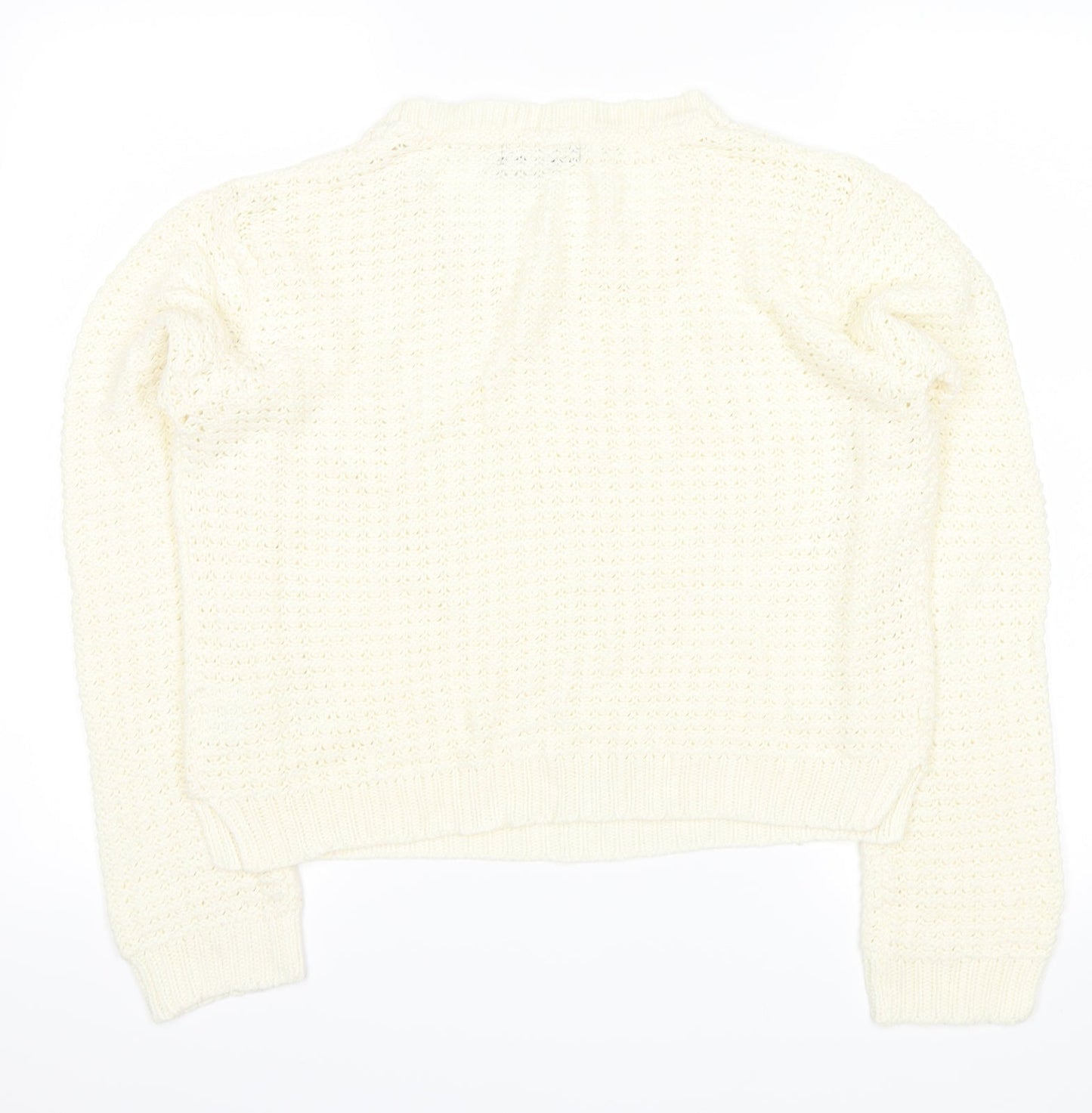 Select Womens White   Pullover Jumper Size 16
