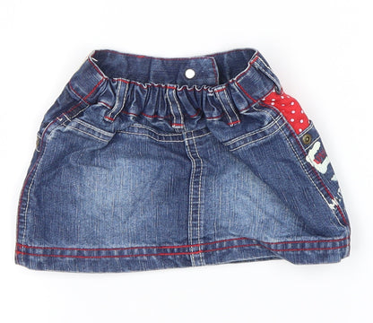 Next  Blue   Mini Skirt Size 3-6 Months