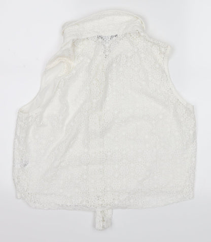 Womens UK Size 16 Select White Basic Tank