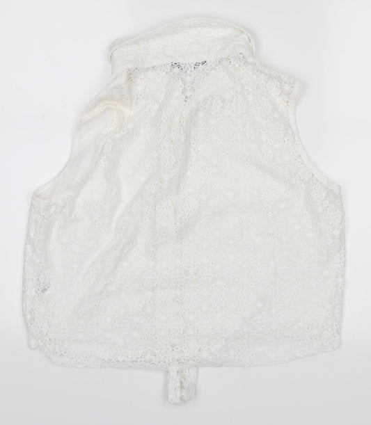Womens UK Size 16 Select White Basic Tank