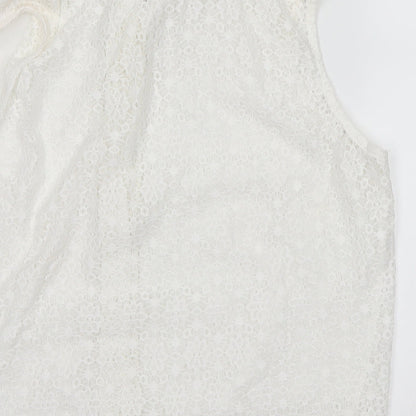 Womens UK Size 16 Select White Basic Tank