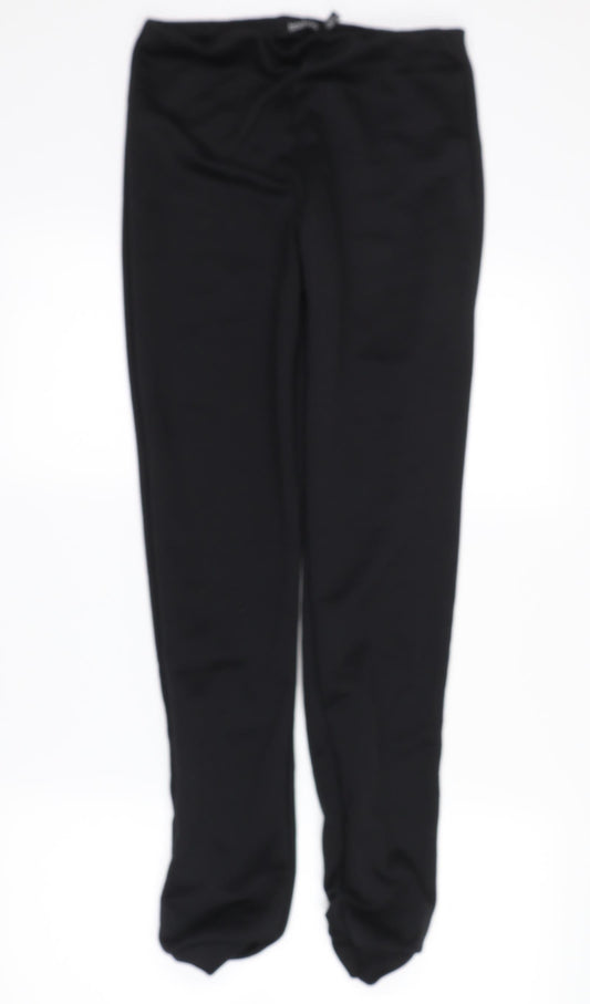 Boohoo Womens Black   Sweatpants Trousers Size 10