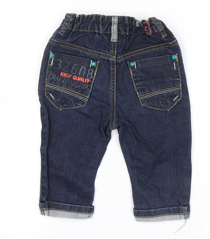Next  Blue   Pedal Pusher Jeans Size 9-12 Months