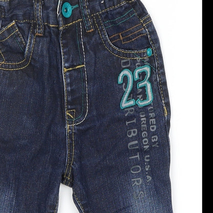 Next  Blue   Pedal Pusher Jeans Size 9-12 Months