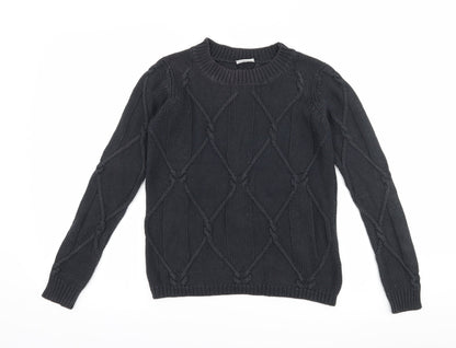 villa Womens Grey   Pullover Jumper Size XS