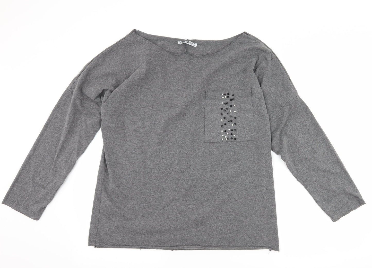 about the women Womens Grey   Basic T-Shirt Size XL