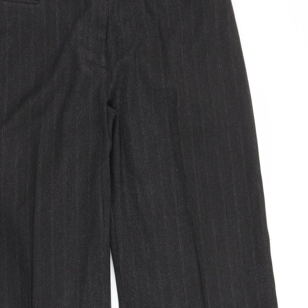 Womens UK Size 12 BHS Regular Fit  Black Trousers