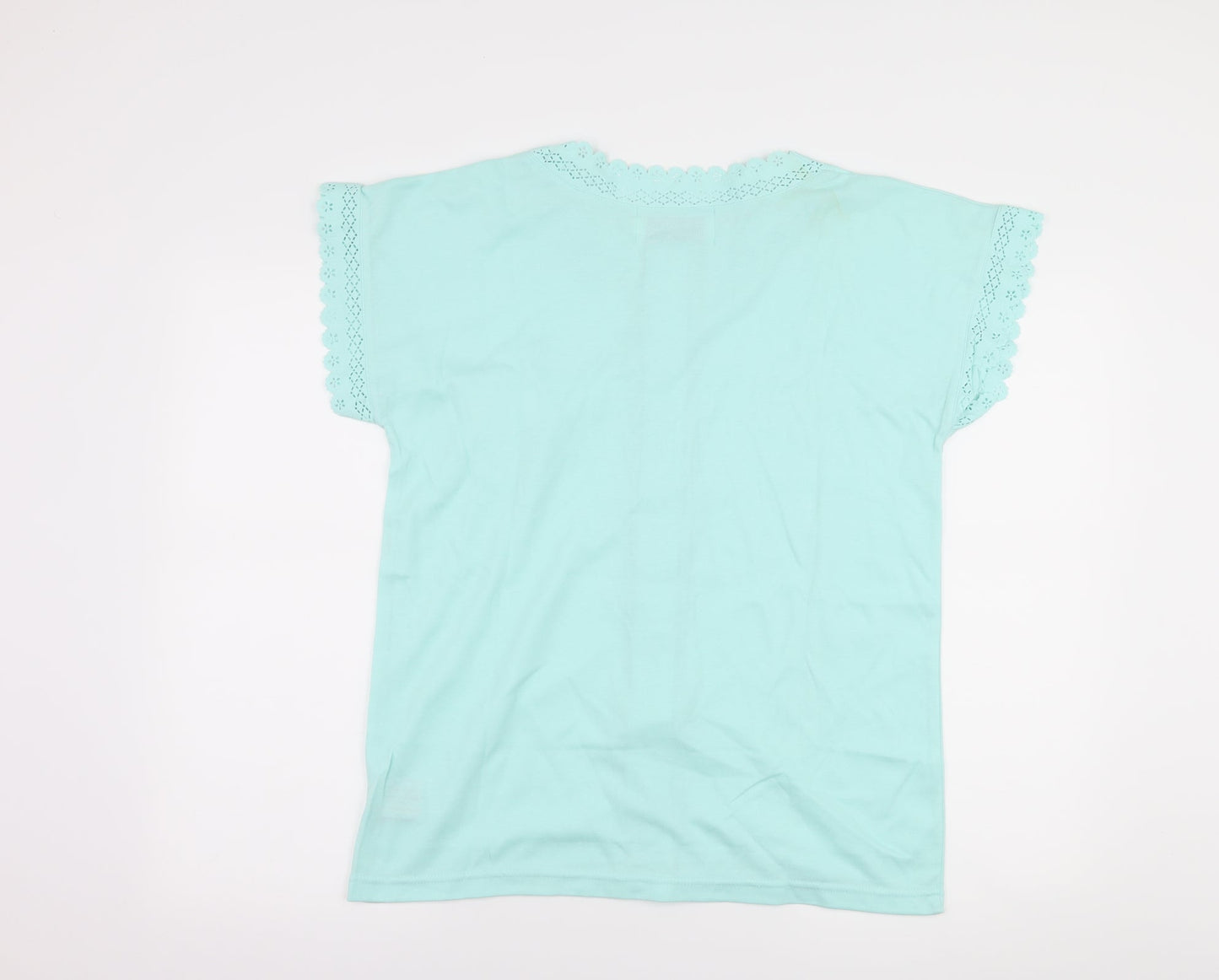 Womens UK Size One Size nuggets Blue Basic Button-Up