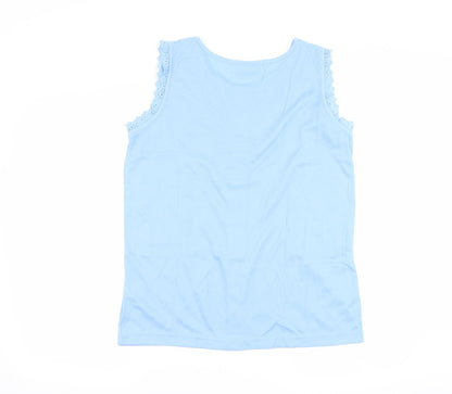 nuggets Womens Blue   Basic Tank Size M