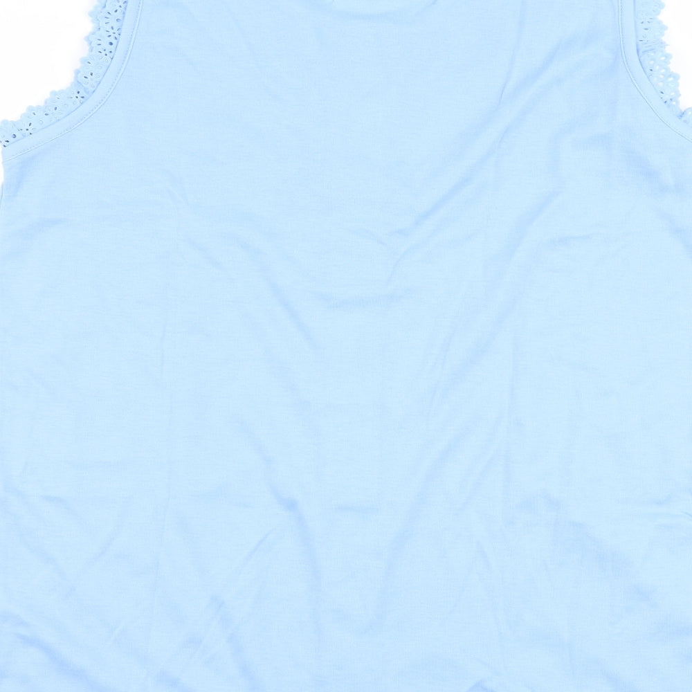 nuggets Womens Blue   Basic Tank Size M
