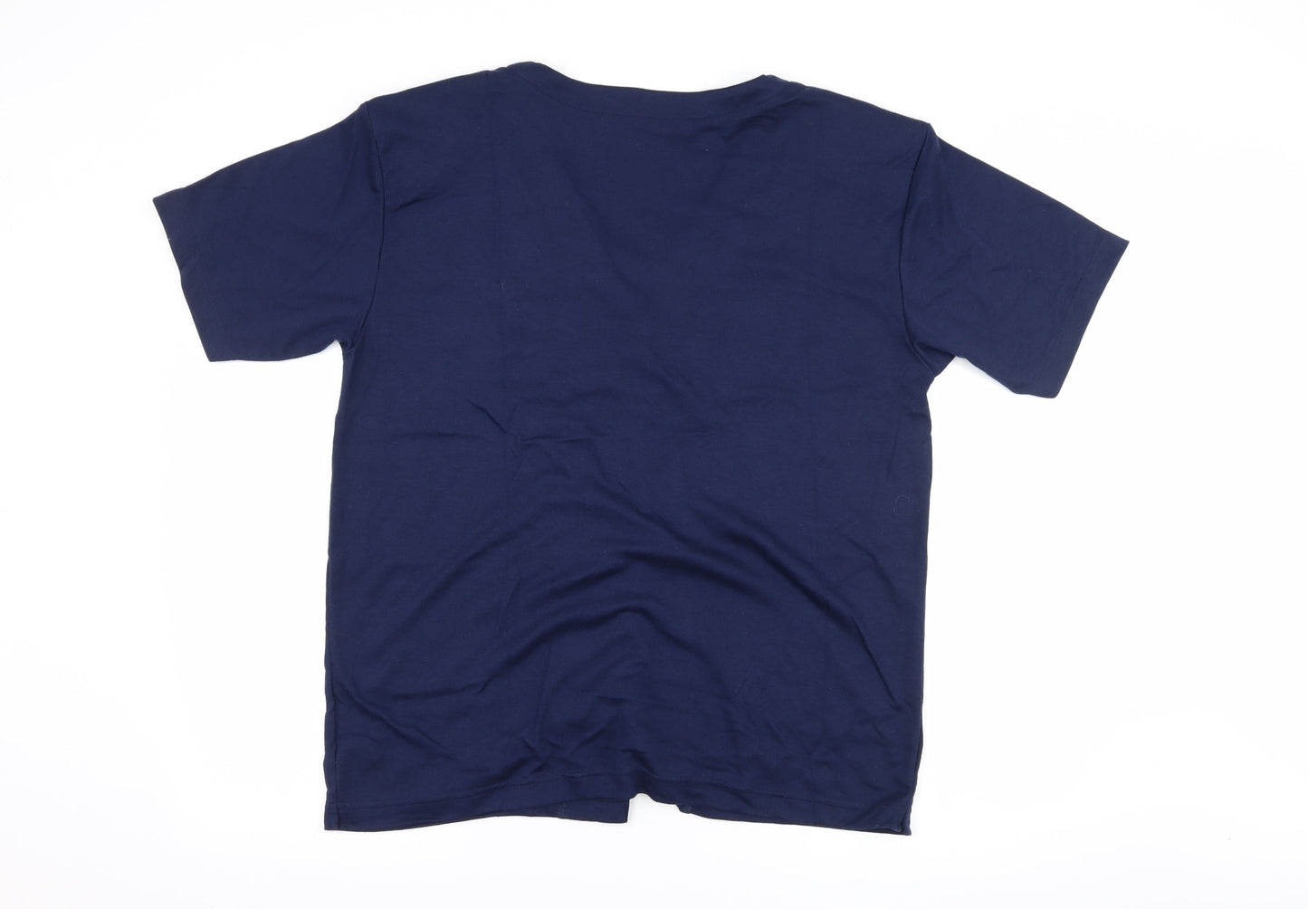 Womens UK Size S paramour Blue Basic Button-Up