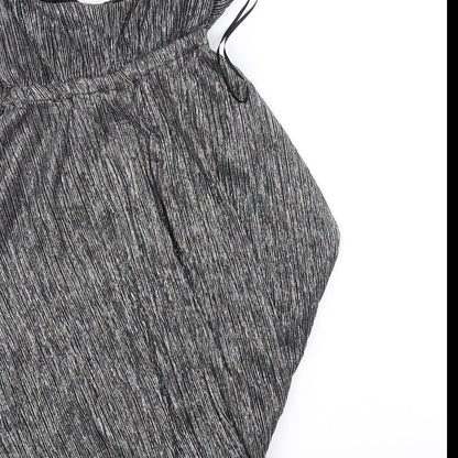 Miss Selfridge Womens Silver   A-Line  Size 6