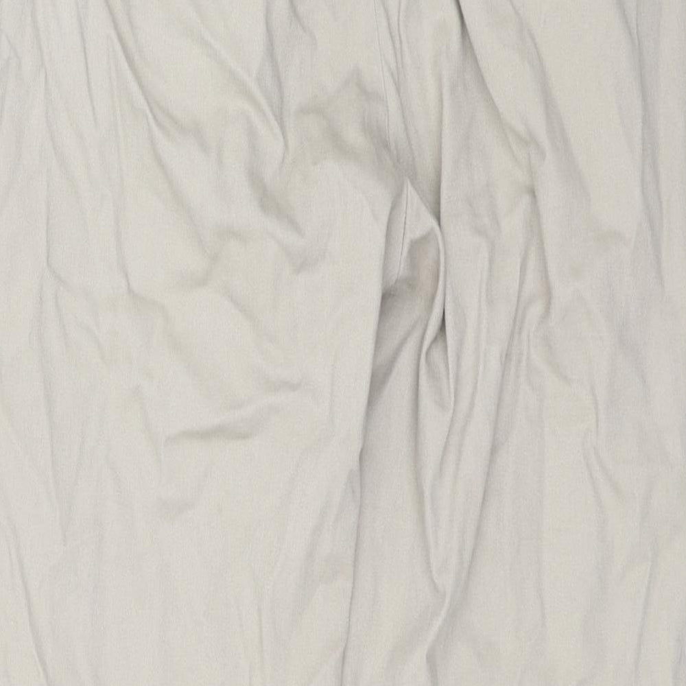 George Womens Beige   Chino Trousers Size 16 L22 in