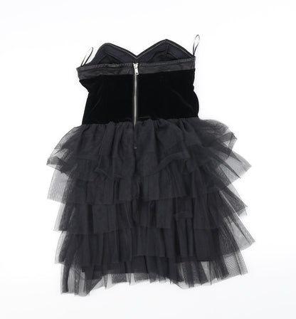 H&M Womens Black   A-Line  Size 6