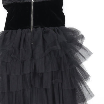 H&M Womens Black   A-Line  Size 6