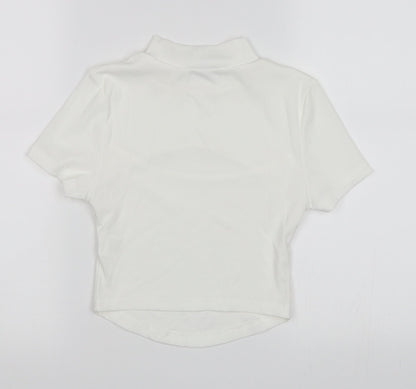 SheIn Womens White   Basic T-Shirt Size S