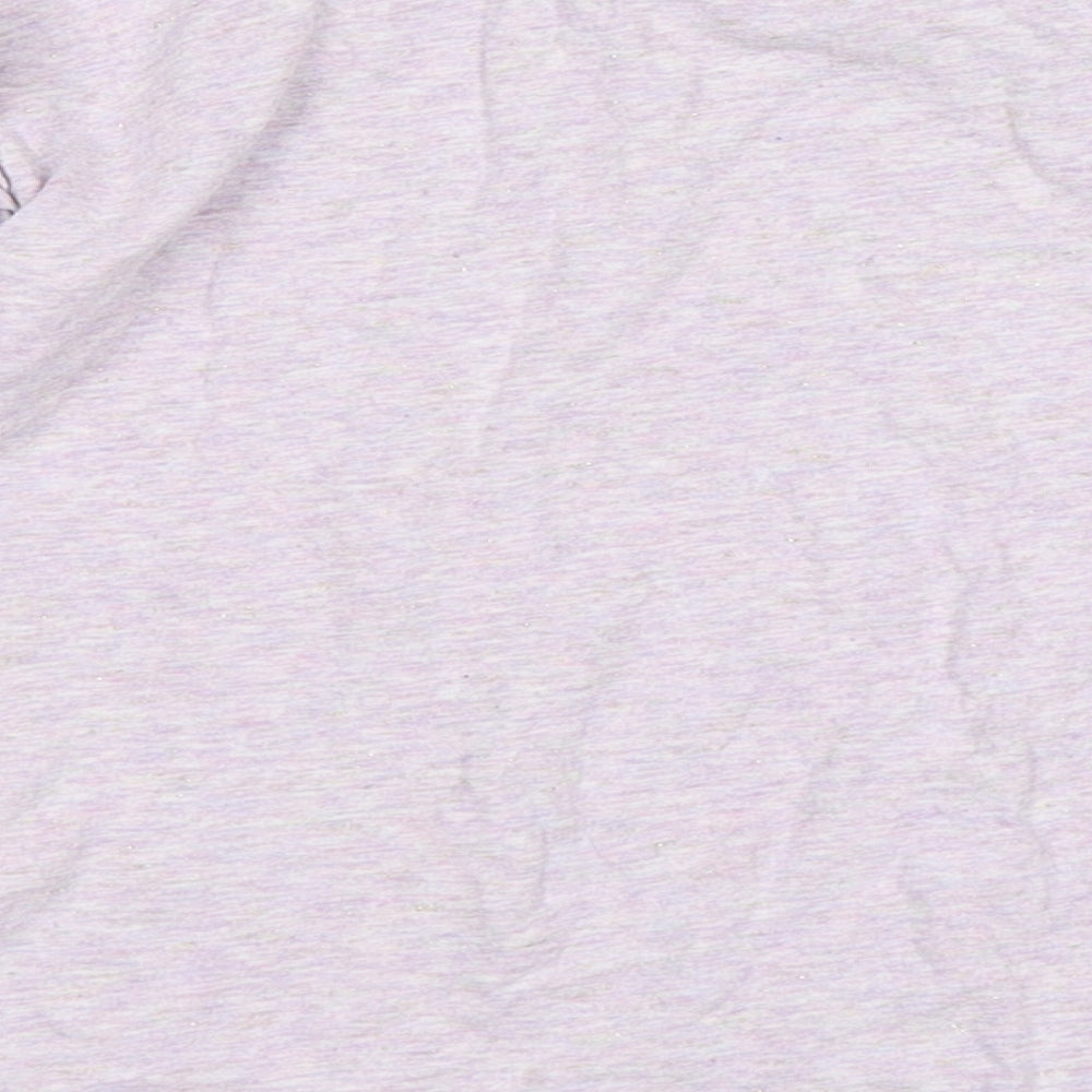 Next Girls Purple   Basic T-Shirt Size 10 Years