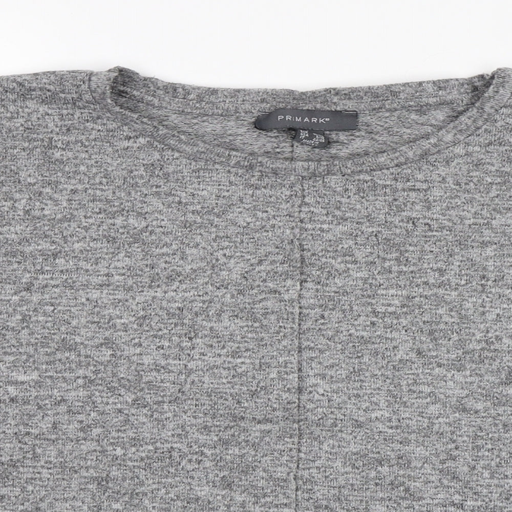 Primark Womens Grey   Basic T-Shirt Size M