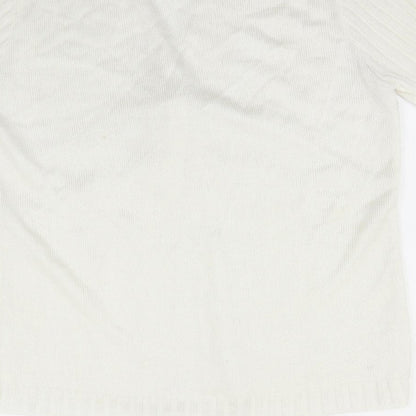 Casamia Womens Ivory   Cardigan Jumper Size L