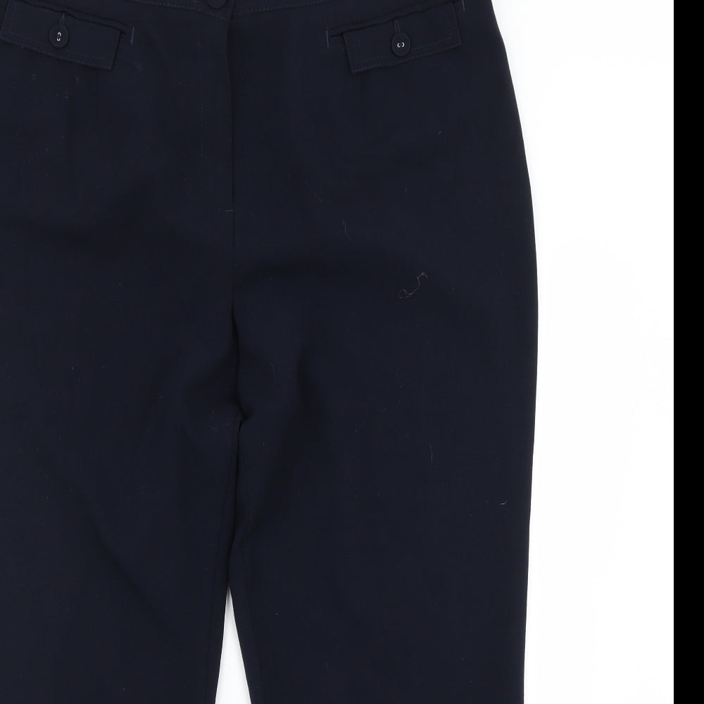 M&S Mens Blue   Dress Pants Trousers Size 18 L28 in