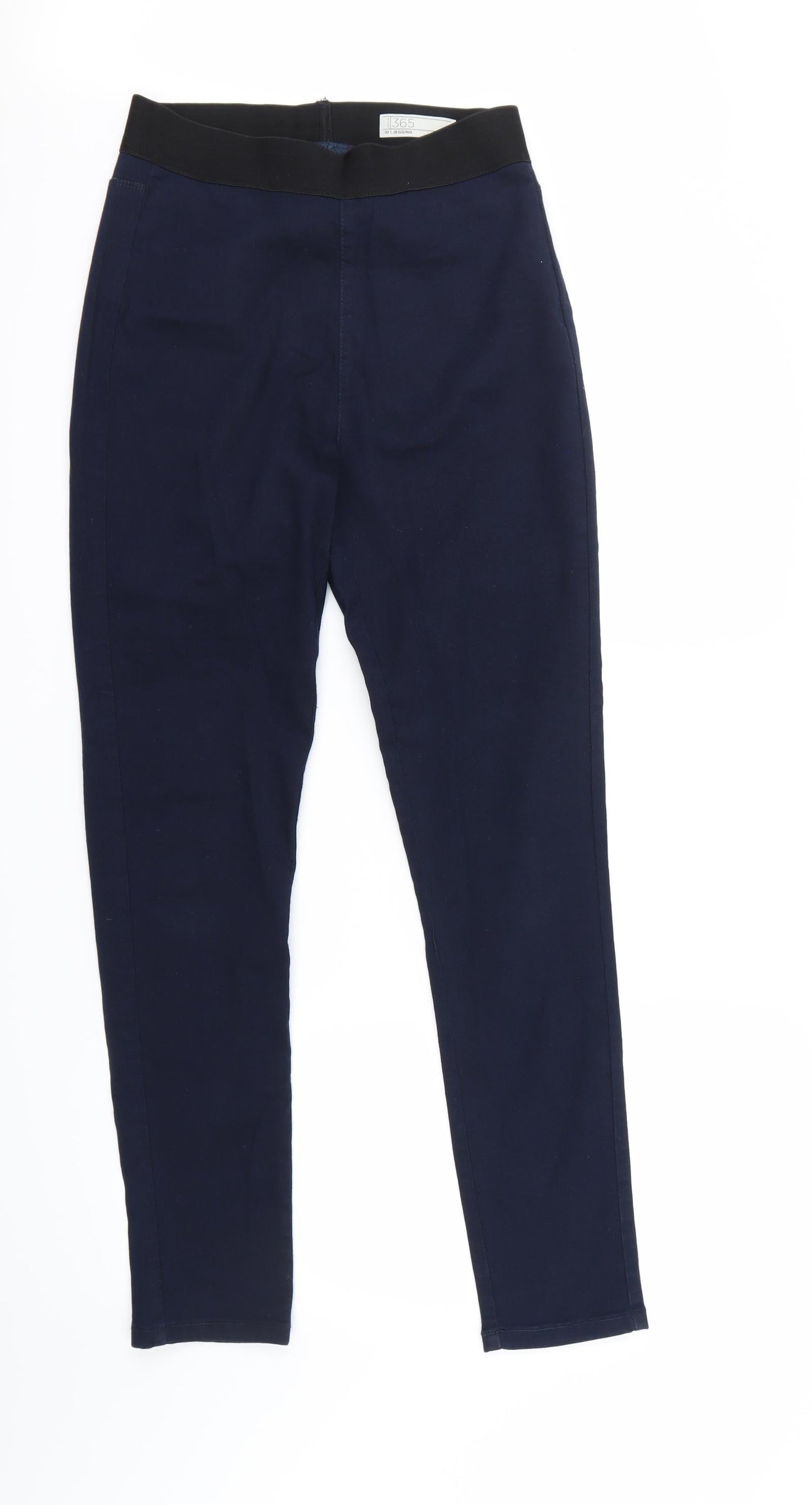 365 Denim Womens Blue   Jegging Trousers Size 10 L28 in