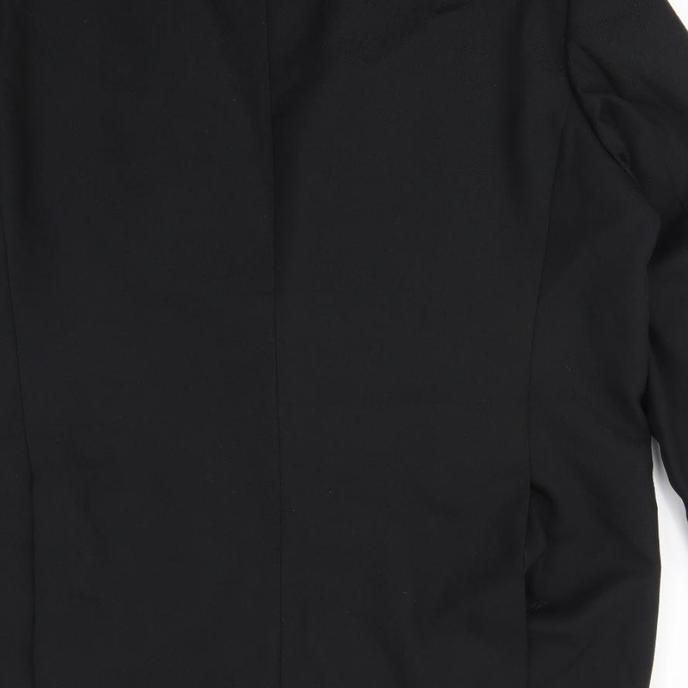 Preworn Mens Black   Jacket Blazer Size L