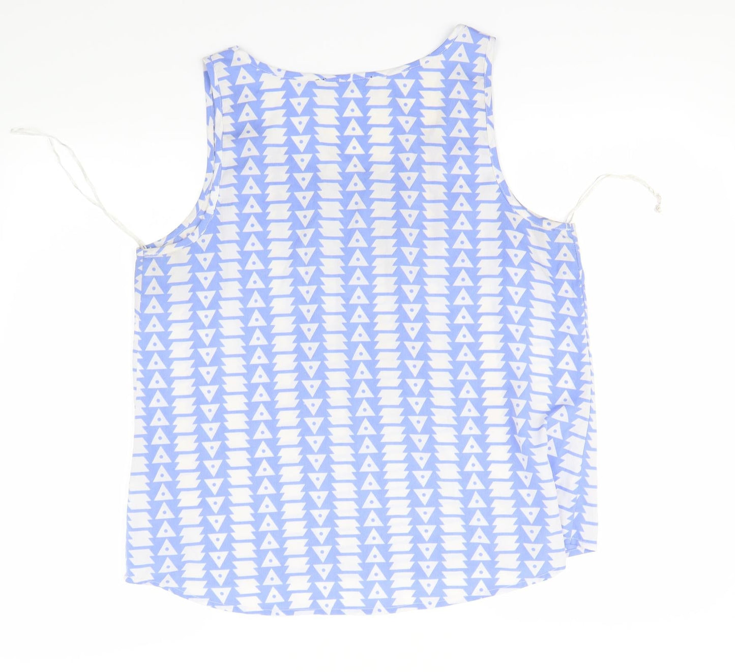 Womens UK Size 14 Atmosphere Blue Basic Tank
