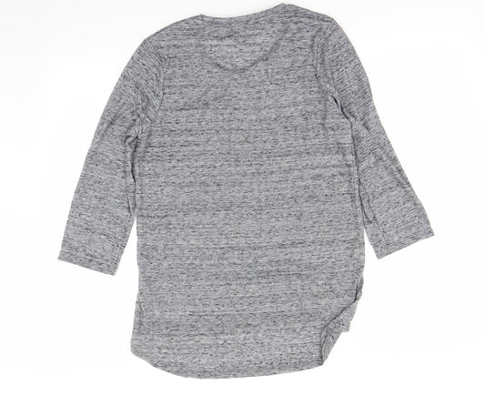 Womens UK Size 12 pep&co Grey Basic Blouse
