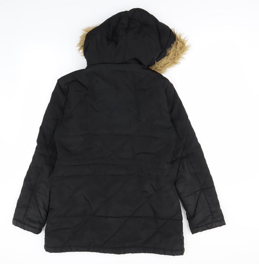 Avenue Womens Black   Jacket Coat Size 12