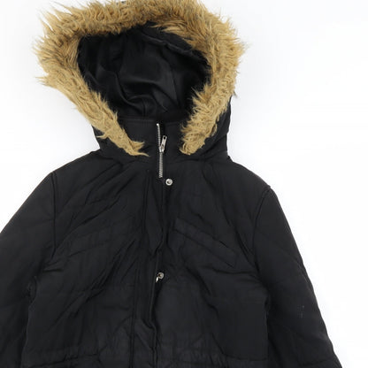 Avenue Womens Black   Jacket Coat Size 12