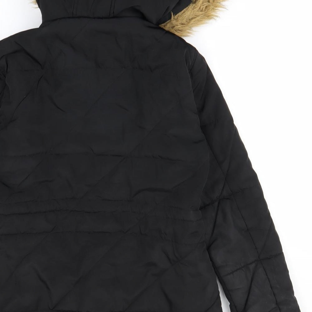 Avenue Womens Black   Jacket Coat Size 12