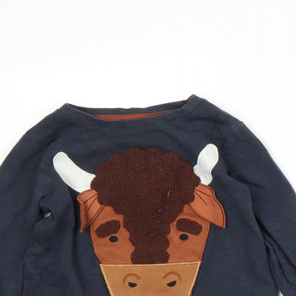 Tu  Blue   Basic T-Shirt Size 12-18 Months