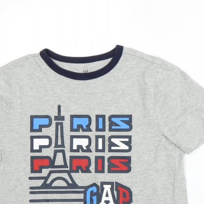 Gap Boys Grey   Basic T-Shirt Size M