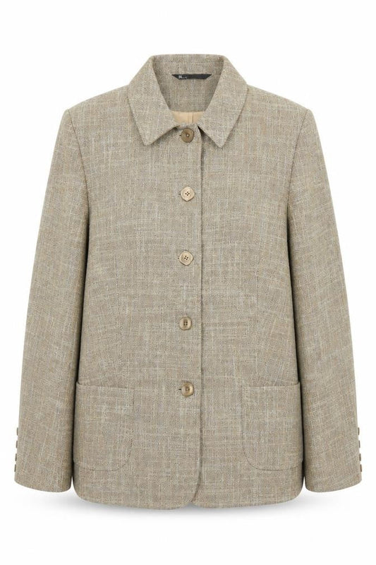 Womens UK Size 18 BHS Regular Beige Suit Jacket