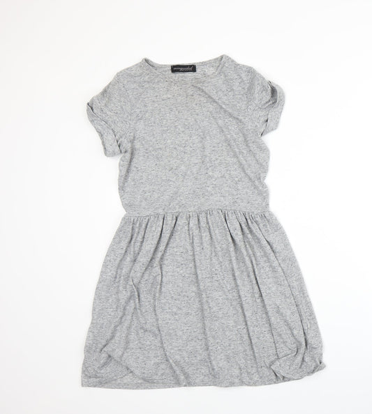 Missguided Womens Grey   A-Line  Size S