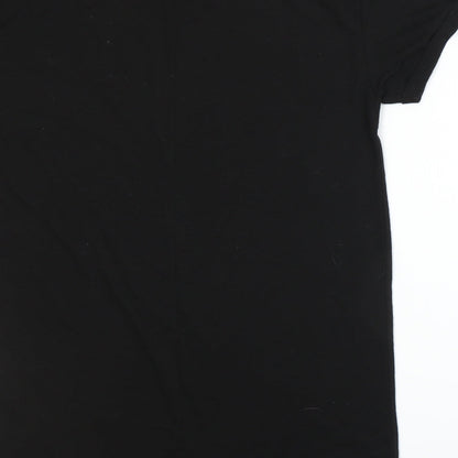 Topman Mens Black    T-Shirt Size M