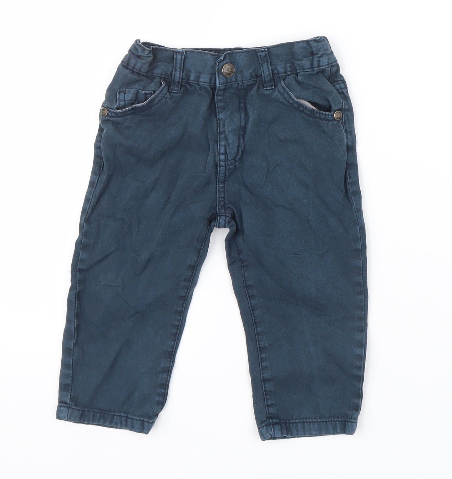 Life and Legend Boys Blue   Capri Trousers Size 24 Months