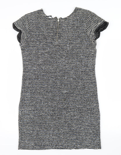 Select Womens Blue  Knit Shirt Dress  Size 12
