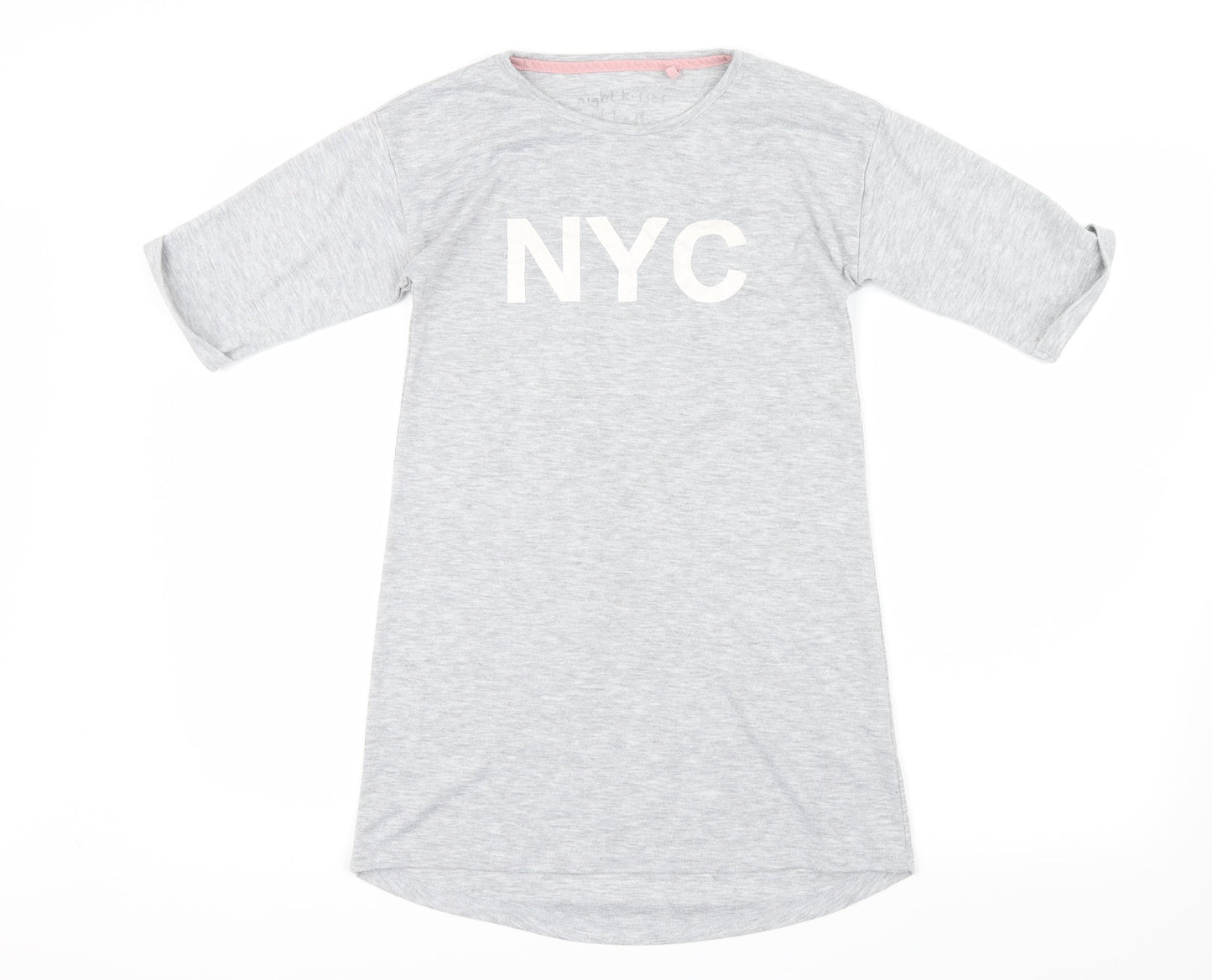 NEXT Girls Grey Geometric  Cami Pyjama Top Size 9 Years  - NYC