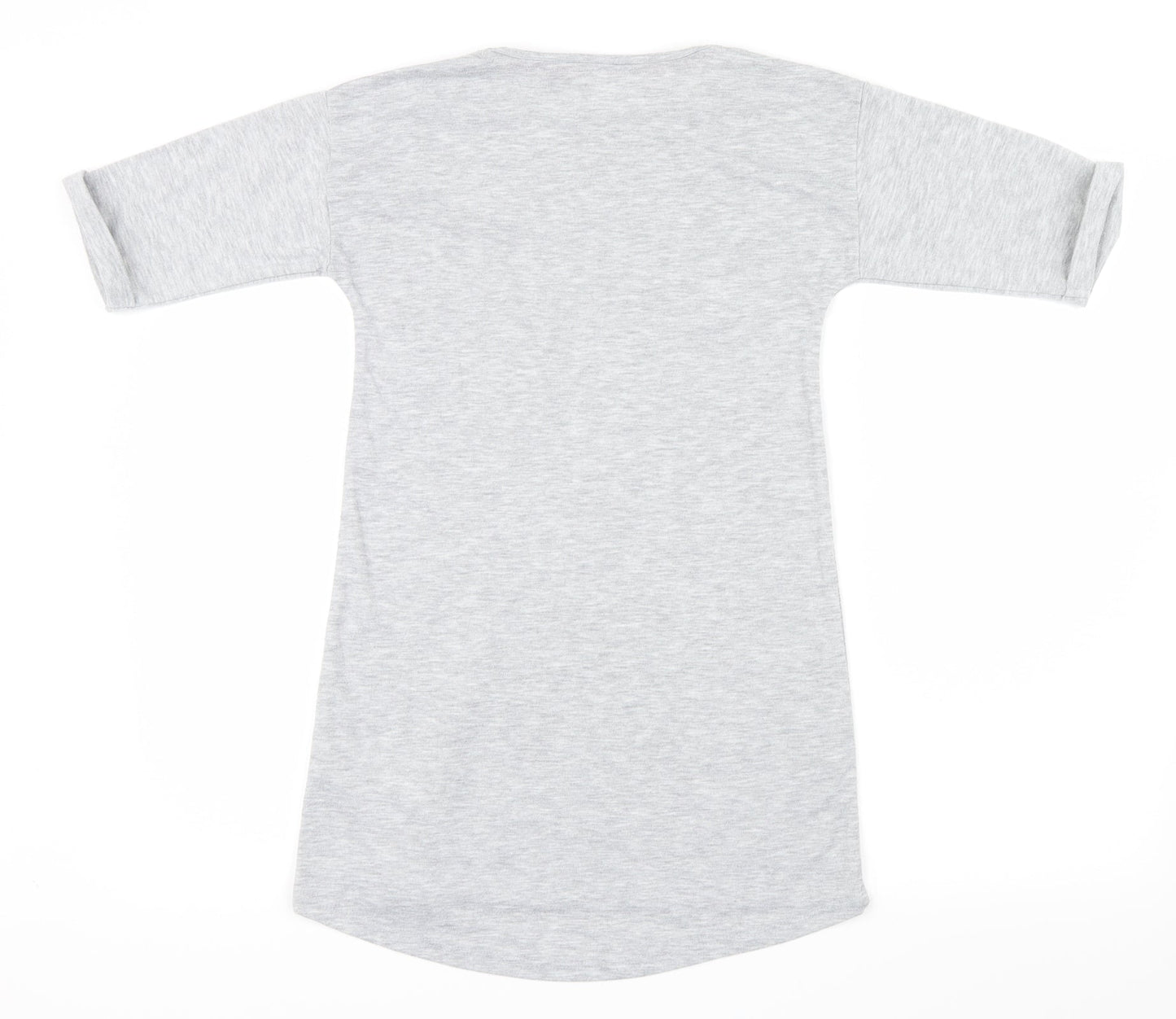NEXT Girls Grey Geometric  Cami Pyjama Top Size 9 Years  - NYC
