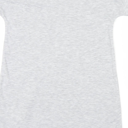 NEXT Girls Grey Geometric  Cami Pyjama Top Size 9 Years  - NYC