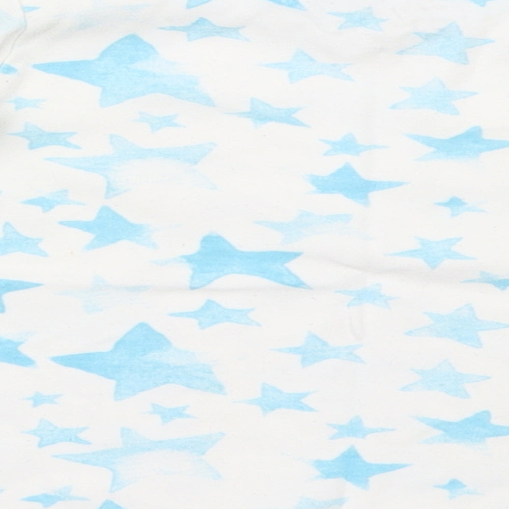 NEXT Girls Blue Geometric  Top Pyjama Top Size 2-3 Years  - Stars
