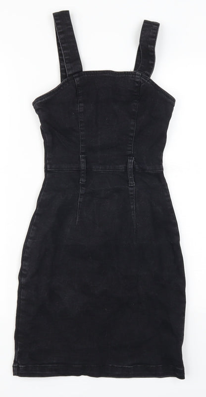 Denim Co Womens Black  Denim Mini  Size 4